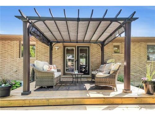 184 John Street, Parkhill, ON - Outdoor With Deck Patio Veranda With Exterior