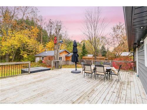 10055 Jane Street, Grand Bend, ON - Outdoor With Deck Patio Veranda With Exterior