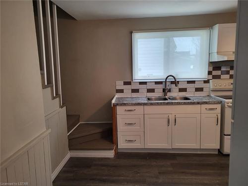 327 Carleton Street, Cornwall, ON - Indoor Photo Showing Kitchen With Double Sink
