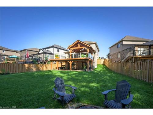 2180 Yellowbirch Place, London, ON - Outdoor With Deck Patio Veranda With Backyard