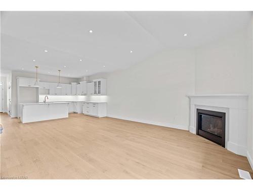 110 Leneve Street, Forest, ON - Indoor With Fireplace