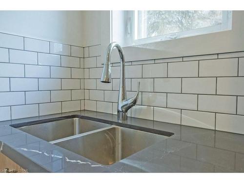 241 Ridout Street S, London, ON - Indoor Photo Showing Kitchen With Double Sink