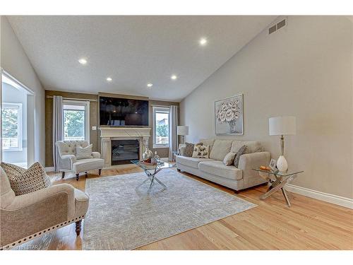 2025 Ashgrove Court, London, ON - Indoor Photo Showing Living Room With Fireplace