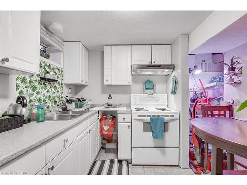 1314 Hillcrest Avenue, London, ON - Indoor Photo Showing Kitchen With Double Sink