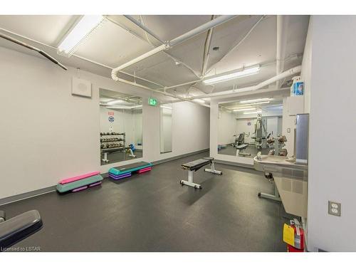 204-155 Kent Street, London, ON - Indoor Photo Showing Gym Room