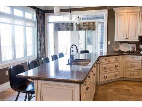 10 Mill Road, Port Loring, ON - Indoor Photo Showing Kitchen With Double Sink
