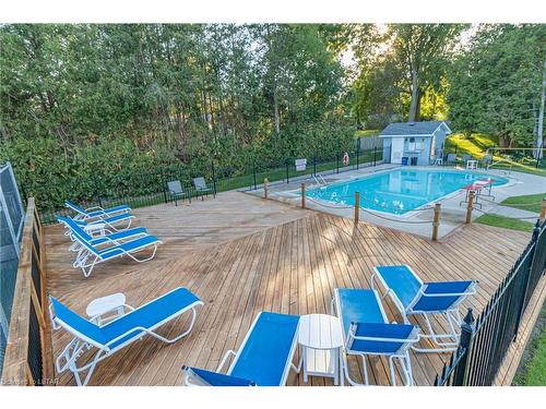 10-48 Ontario Street S, Grand Bend, ON - Outdoor With In Ground Pool With Deck Patio Veranda