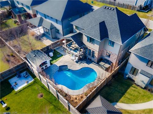 1117 Melsetter Way, London, ON - Outdoor With In Ground Pool With View