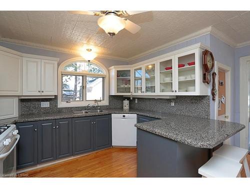 33 Main Street S, Forest, ON - Indoor Photo Showing Kitchen With Double Sink