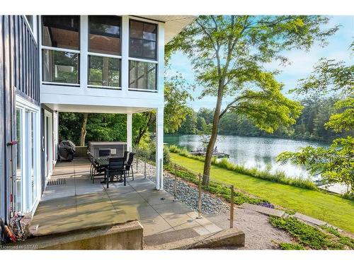10099 Jennison Crescent, Grand Bend, ON - Outdoor With Body Of Water With Deck Patio Veranda