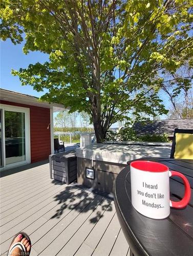 364 Whites Point Road, Little Current, ON - Outdoor With Deck Patio Veranda