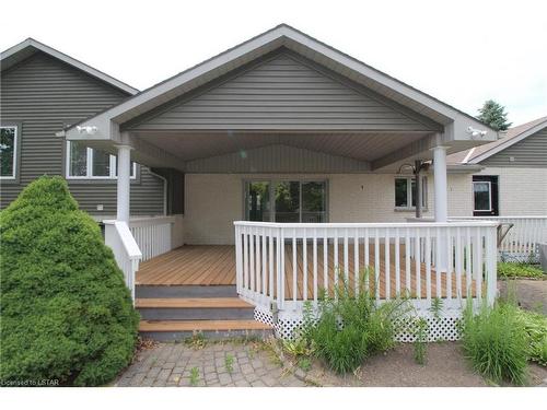 9857 Leonard Street, Grand Bend, ON - Outdoor With Deck Patio Veranda