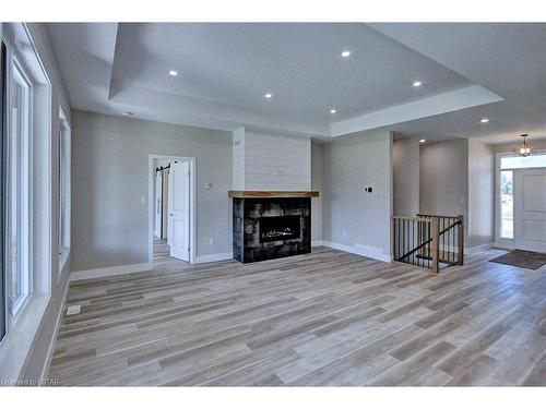 6731 Shaker Lane, Camlachie, ON - Indoor With Fireplace