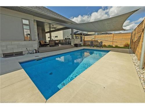 3478 Silverleaf Chase, London, ON - Outdoor With In Ground Pool With Deck Patio Veranda