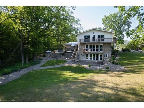 307 Parkhill Drive, North Middlesex, ON - Outdoor With Deck Patio Veranda