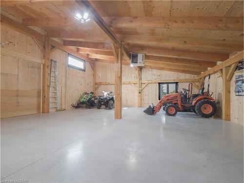 307 Parkhill Drive, North Middlesex, ON - Indoor Photo Showing Garage