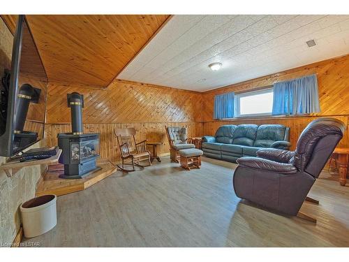 21217 Taits Road, Glencoe, ON - Indoor With Fireplace