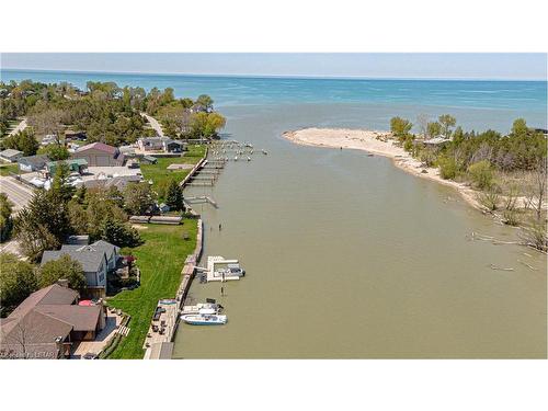 7474 Riverside Drive, Port Franks, ON - Outdoor With Body Of Water With View