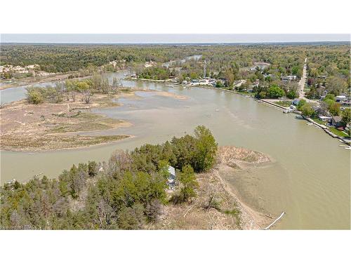 7474 Riverside Drive, Port Franks, ON - Outdoor With Body Of Water With View