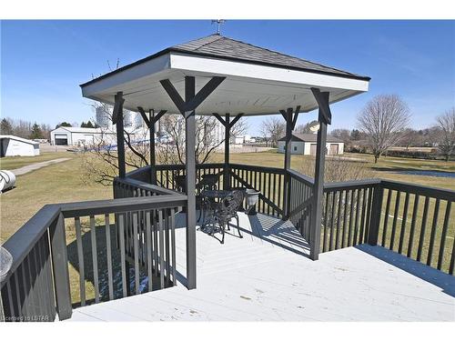 255 Miller Road, Dutton, ON - Outdoor With Deck Patio Veranda With Exterior