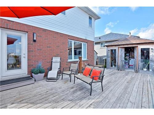 89 Prince Edward Road, Woodstock, ON - Outdoor With Deck Patio Veranda With Exterior