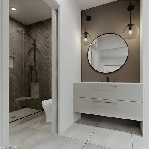 121-2062 Lumen Drive, London, ON - Indoor Photo Showing Bathroom