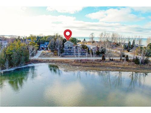 7435 Bond Road, Port Franks, ON - Outdoor With Body Of Water With View