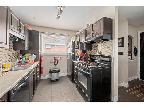 1295 King Street, London, ON - Indoor Photo Showing Kitchen With Double Sink