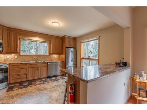 10288 Riverside Drive, Grand Bend, ON - Indoor Photo Showing Kitchen