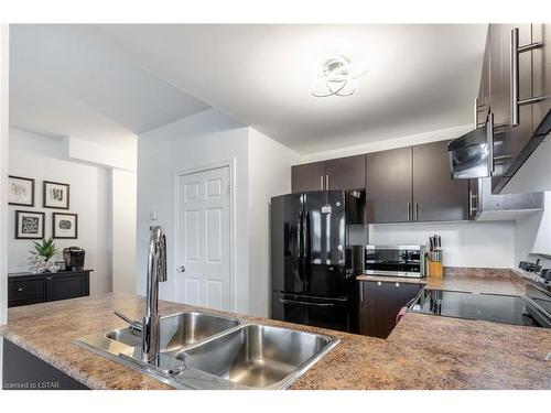 44 Madonna Drive, Hamilton, ON - Indoor Photo Showing Kitchen With Double Sink