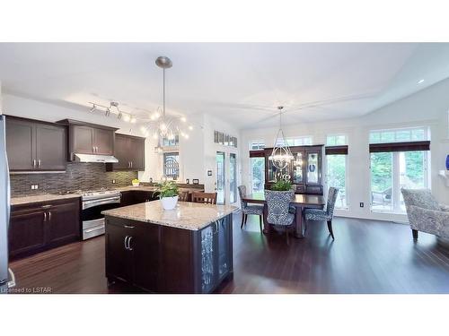 78 Gill Road, Grand Bend, ON - Indoor Photo Showing Kitchen With Upgraded Kitchen