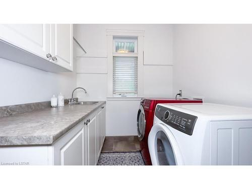 78 Gill Road, Grand Bend, ON - Indoor Photo Showing Laundry Room