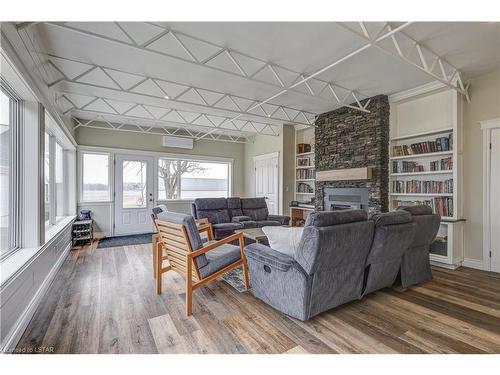 53579 Calton Line, Bayham, ON - Indoor Photo Showing Living Room With Fireplace