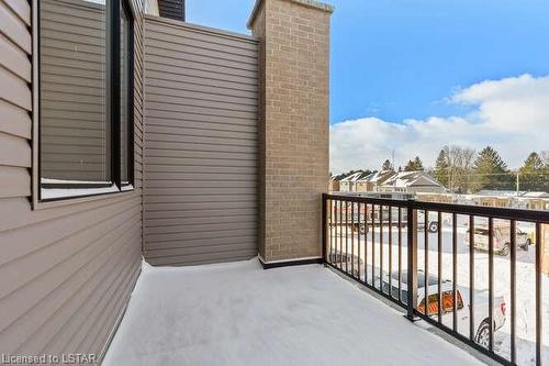 12-261 Pittock Park Road, Woodstock, ON - Outdoor With Balcony With Exterior