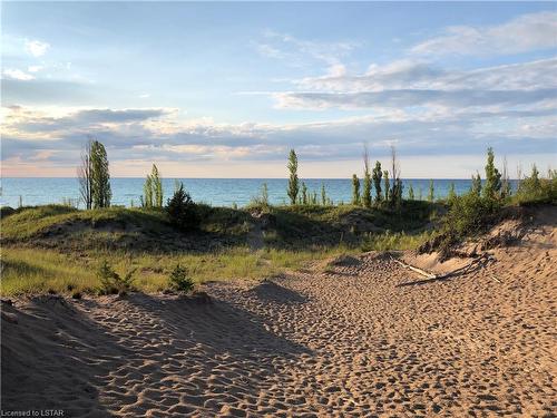 9 Sunrise Lane, Grand Bend, ON - Outdoor With Body Of Water With View