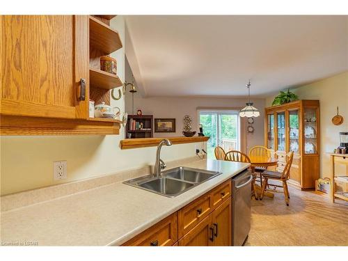 9680 Plank Rd Road, Eden, ON - Indoor Photo Showing Kitchen With Double Sink