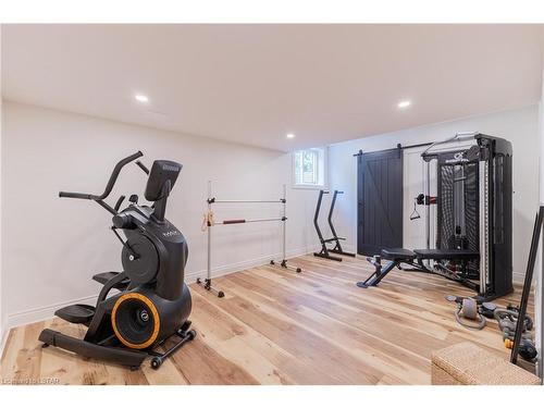 119 Harris Road, Delaware, ON - Indoor Photo Showing Gym Room