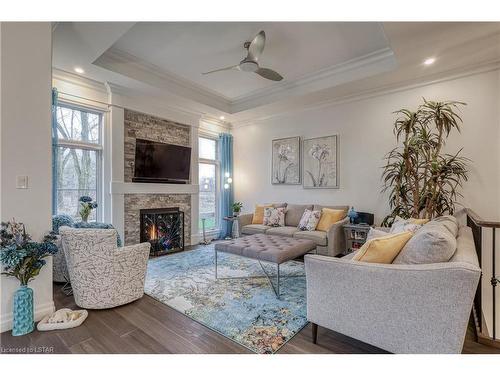 2426 Red Thorne Avenue, London, ON - Indoor Photo Showing Living Room With Fireplace