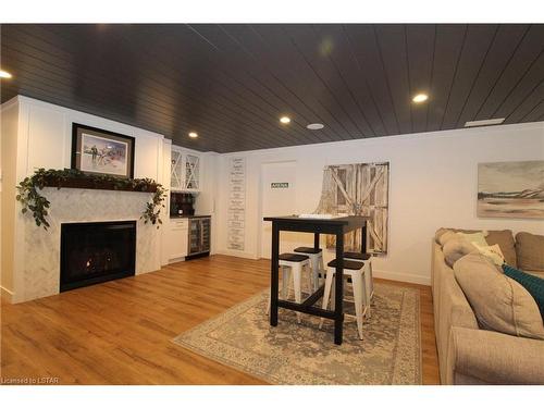 10206 Sandalwood Crescent, Grand Bend, ON - Indoor With Fireplace