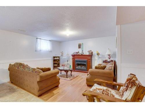 79 Forest Street, Aylmer, ON - Indoor Photo Showing Living Room With Fireplace