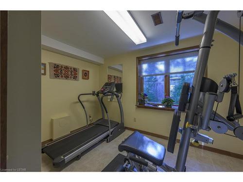10364 Pinetree Drive, Grand Bend, ON - Indoor Photo Showing Gym Room