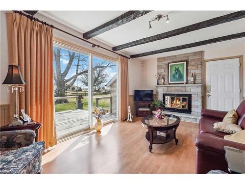 6347 Decker Drive, London, ON - Indoor Photo Showing Living Room With Fireplace