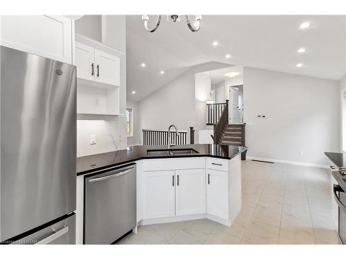 51 Ambrosia Path, St. Thomas, ON - Indoor Photo Showing Kitchen With Double Sink