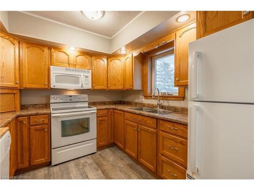 73634 London Road, Kippen, ON - Indoor Photo Showing Kitchen With Double Sink