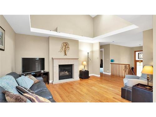 34639 Third Line, Southwold, ON - Indoor Photo Showing Living Room With Fireplace