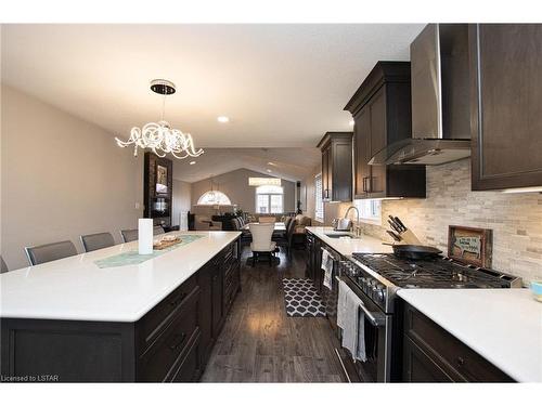 12 Hickory Lane, St. Thomas, ON - Indoor Photo Showing Kitchen With Upgraded Kitchen
