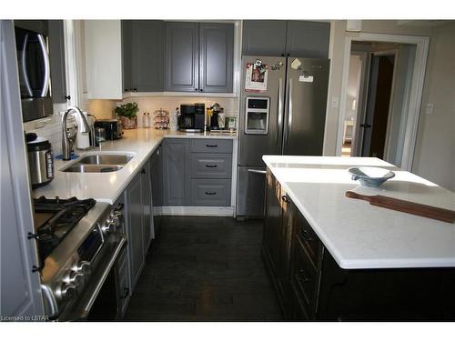 15 Cowan Avenue, London, ON - Indoor Photo Showing Kitchen With Double Sink