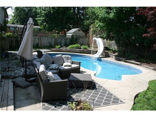 15 Cowan Avenue, London, ON - Outdoor With In Ground Pool With Backyard