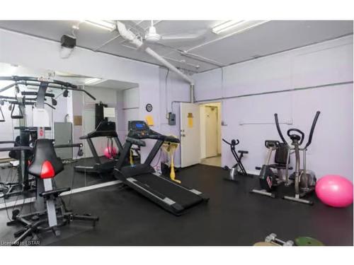 603-45 Pond Mills Road, London, ON - Indoor Photo Showing Gym Room