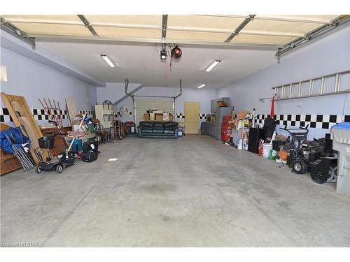 9685 Army Camp Road, Lambton Shores, ON - Indoor Photo Showing Garage
